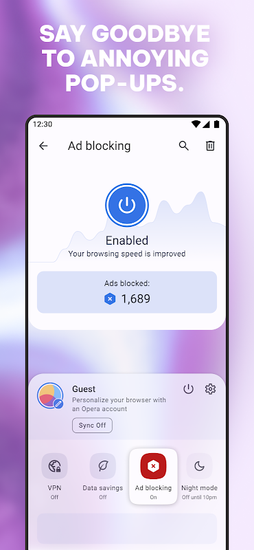Opera browser with AI app screenshot 3