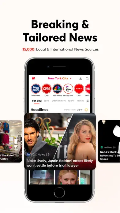 Opera News: Breaking Local & US Headlines app screenshot 1