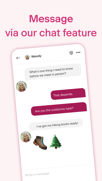 Ourtime Date, Meet 50+ Singles app screenshot 5