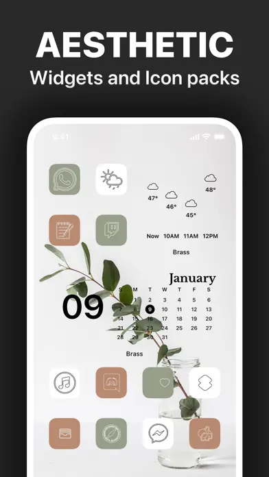 Outline Icons – Icon Pack app screenshot 6