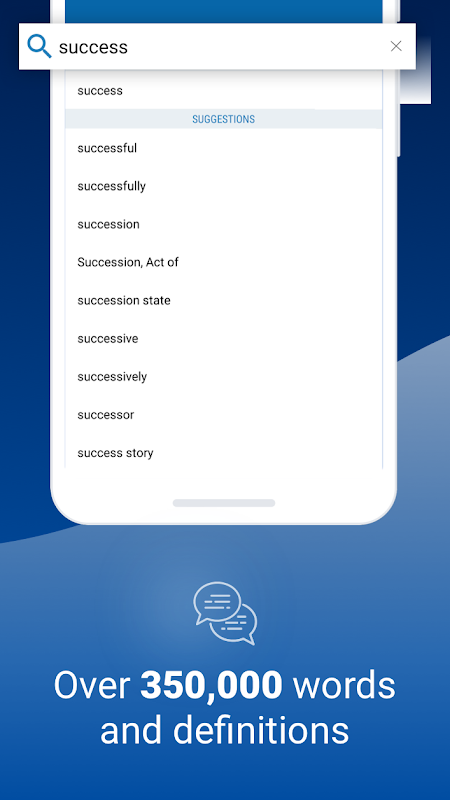 Oxford Dictionary & Thesaurus app screenshot 2