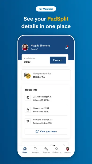 PadSplit: Rooms for rent app screenshot 3