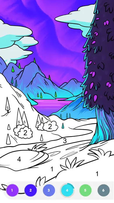 Paint by Number: Coloring Game app screenshot 2
