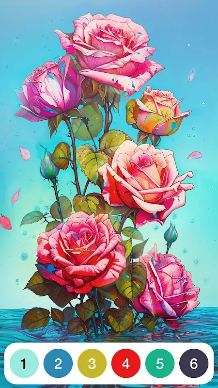 Paint by Number Coloring Games app screenshot 1
