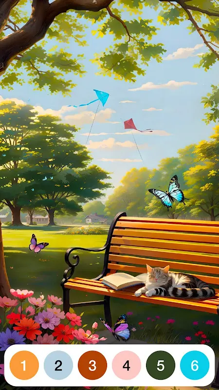 Paint by Number Coloring Games app screenshot 5