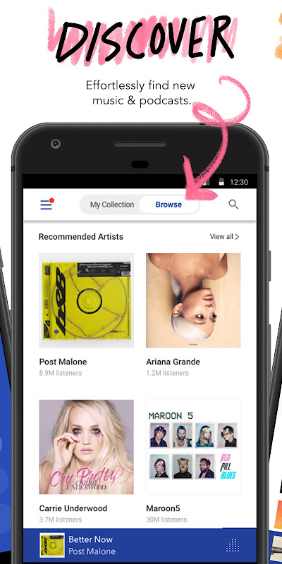 Pandora – Music & Podcasts app screenshot 3