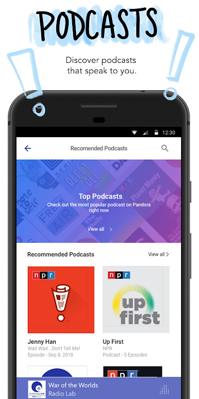 Pandora – Music & Podcasts app screenshot 5