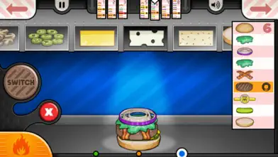 Papa’s Burgeria To Go! app screenshot 3