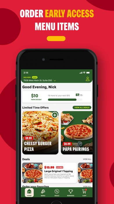 Papa’s Pizzeria To Go! app screenshot 5