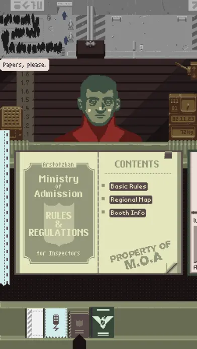 Papers, Please app screenshot 3