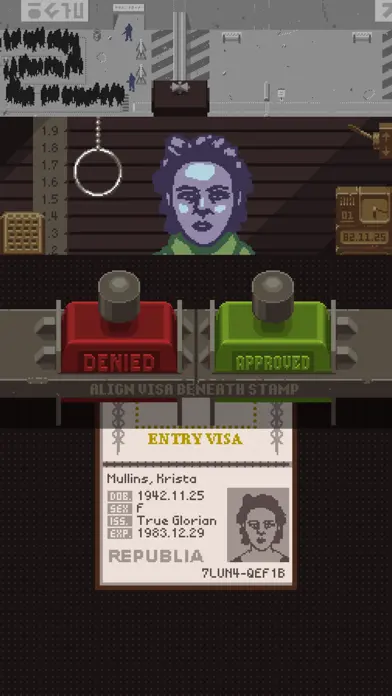 Papers, Please app screenshot 4