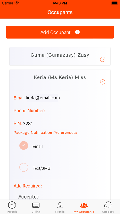 Parcel Pending app screenshot 4