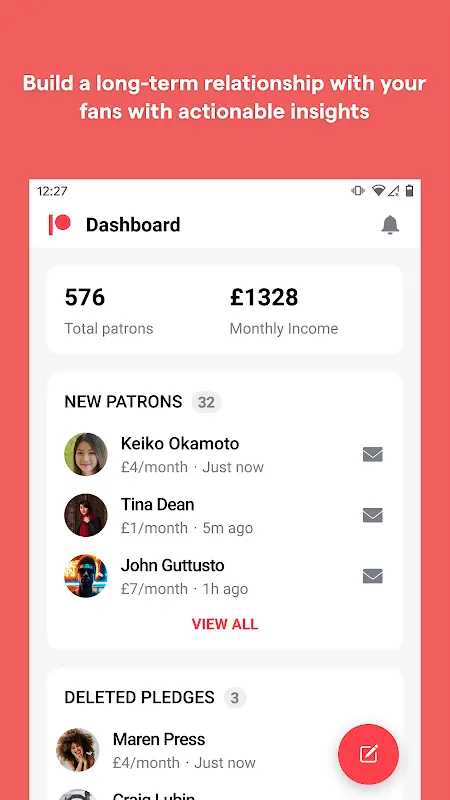 Patreon app screenshot 3