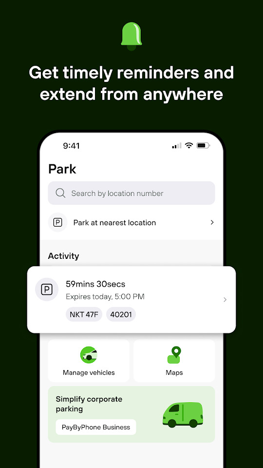 PayByPhone app screenshot 5