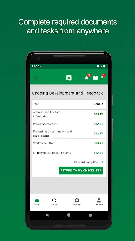 Paycom app screenshot 6