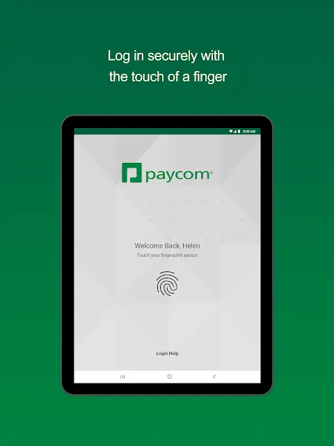 Paycom app screenshot 8
