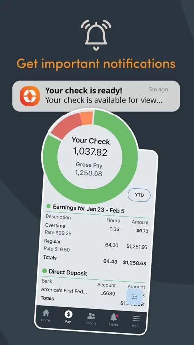 Paylocity app screenshot 4