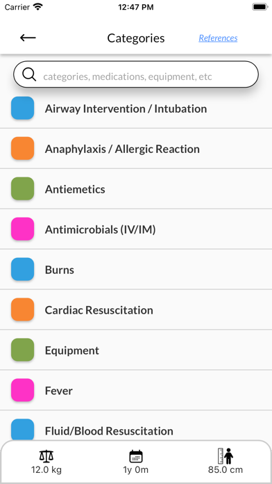 Pedi STAT app screenshot 2