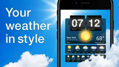 Weather Watch Face PER008 Soho app screenshot 3