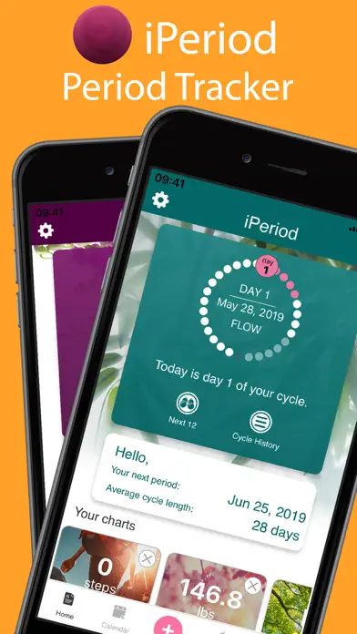 Period Tracker Blossom app screenshot 1