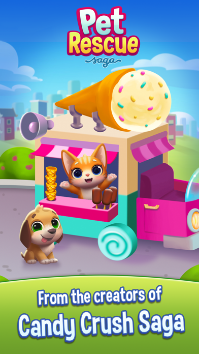 Pet Rescue Saga app screenshot 1