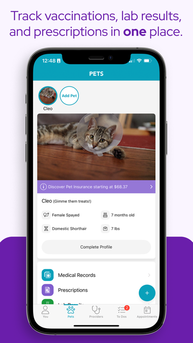 PetDesk – Pet Health Reminders app screenshot 4