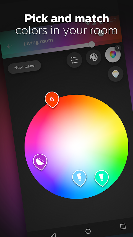 Philips Hue app screenshot 4