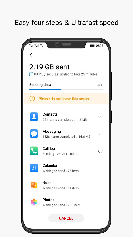 Phone Clone app screenshot 1