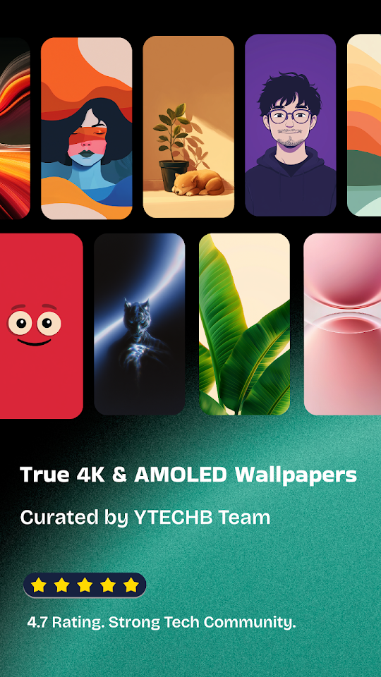 PhoneWalls – Stock Wallpapers app screenshot 3