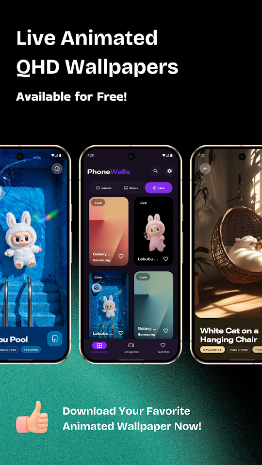 PhoneWalls – Stock Wallpapers app screenshot 6