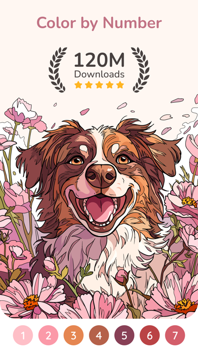 PixelArt: Color by Number, San app screenshot 1