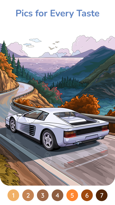 PixelArt: Color by Number, San app screenshot 6