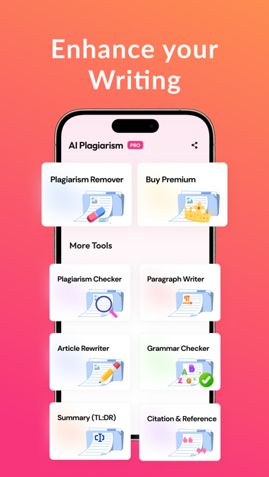 Plagiarism Remover: AI Rewrite app screenshot 5