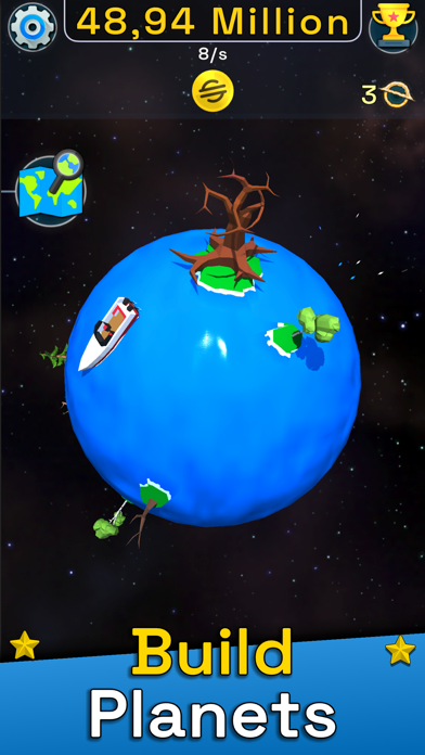 Planet Clicker app screenshot 1