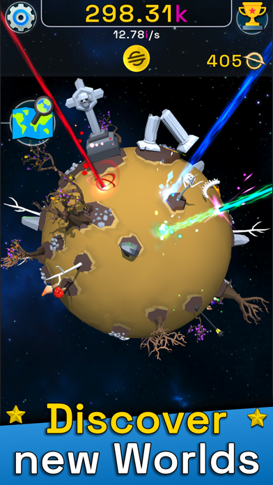 Planet Clicker app screenshot 2