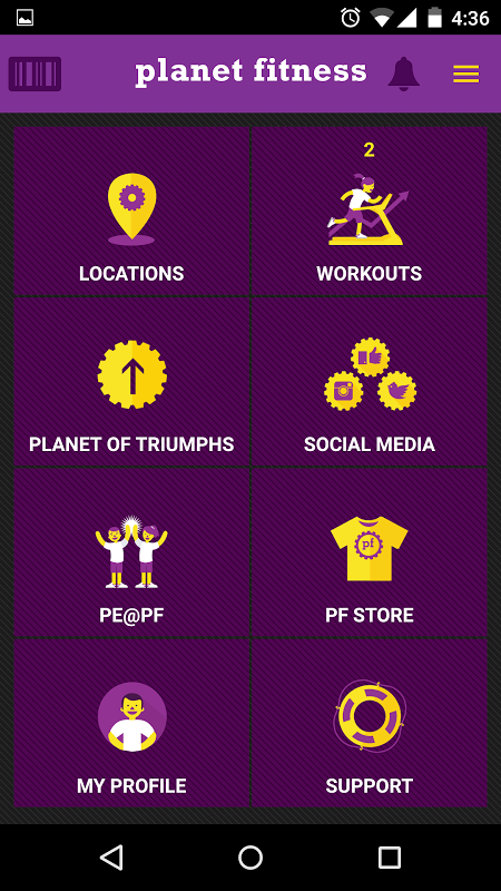 Planet Fitness Workouts app screenshot 3