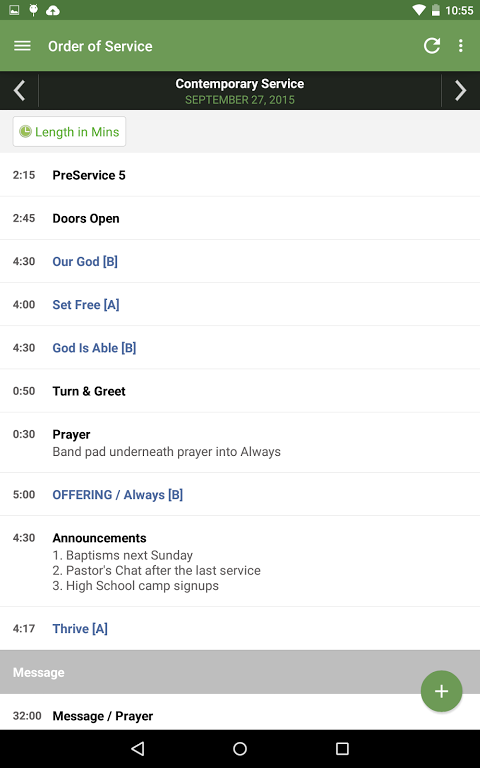 Planning Center Services app screenshot 7