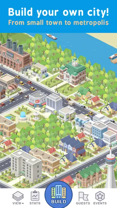 Pocket City app screenshot 1