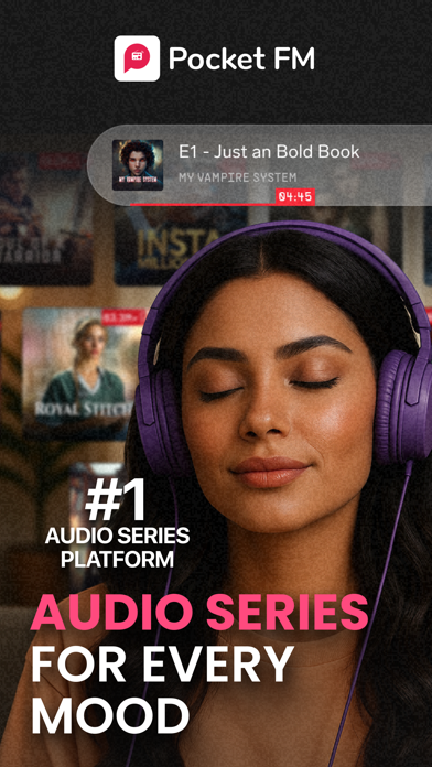 Pocket FM: Audio Series app screenshot 1