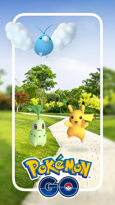 Pokémon GO app screenshot 1