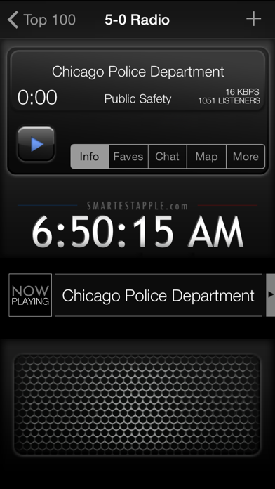 Police Scanner 5-0 app screenshot 2