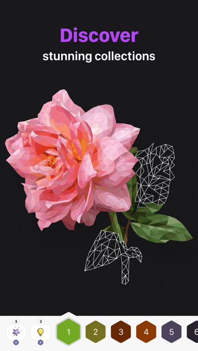 Polygon – Art Coloring Book app screenshot 2