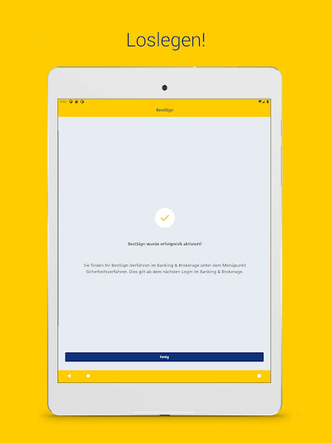 Postbank BestSign app screenshot 5