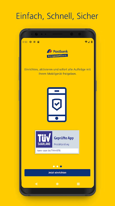 Postbank BestSign app screenshot 8