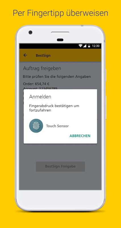 Postbank Finanzassistent app screenshot 3