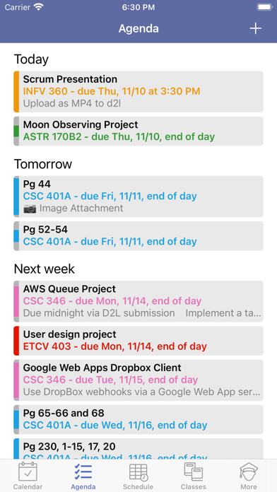 Power Planner: Homework/Grades app screenshot 2