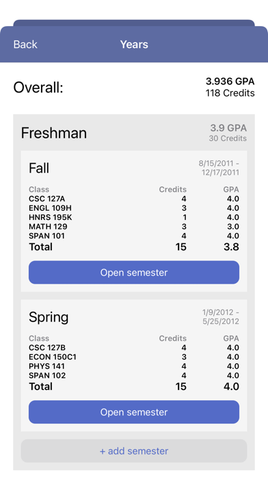 Power Planner: Homework/Grades app screenshot 6