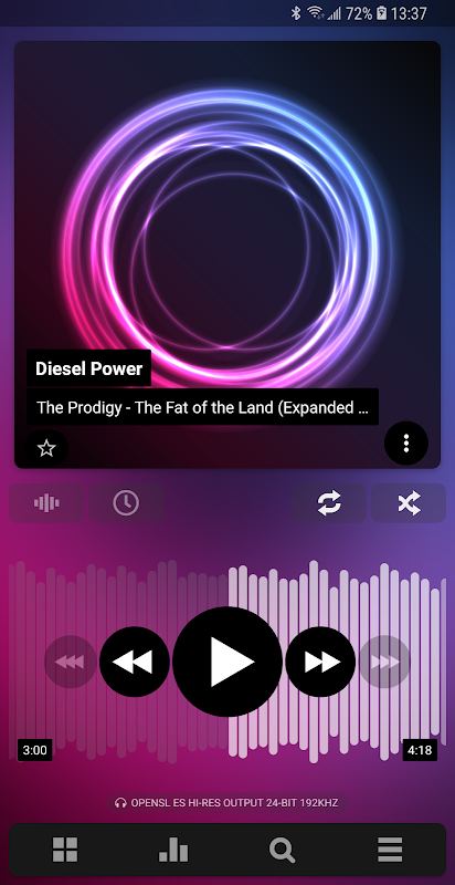 Poweramp Full Version Unlocker app screenshot 1