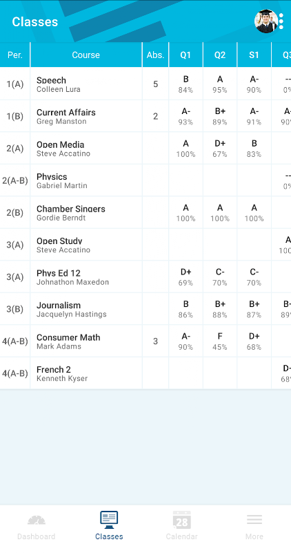 PowerSchool Mobile app screenshot 6
