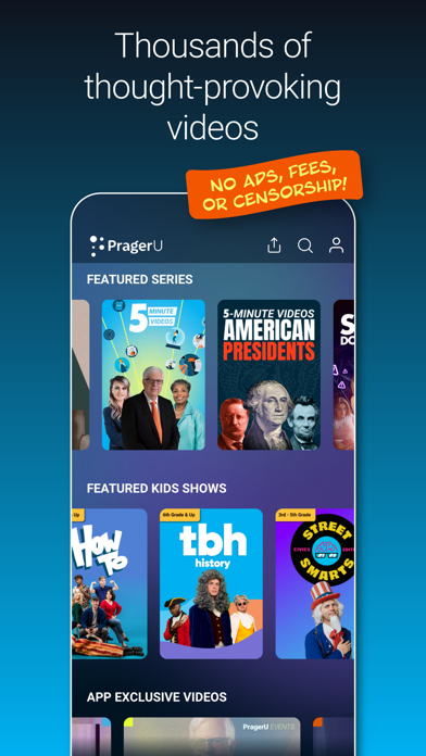 PragerU app screenshot 2